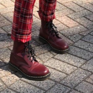 Red Dr Martens